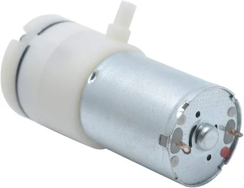 Vista 3 de Bomba de aire - Bomba de vacío micro CC 6V, mini refuerzo eléctrico de bombeo de aire para instrumento de tratamiento y tanque de oxígeno de acuario