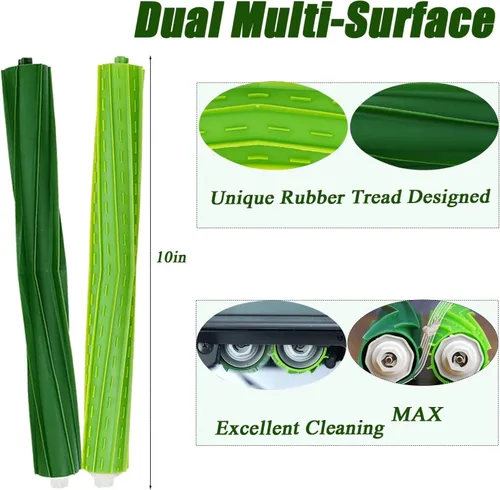 Piezas de repuesto compatibles con iRobot Roomba S Series S9 (9150) y S9+ (9550) Accesorios para aspiradora robot (19 unidades)