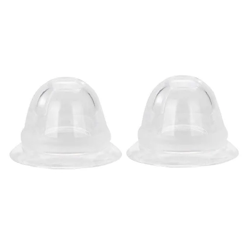 Vista 7 de Lechón de pezón, 1 par/caja de silicona de grado alimenticio para lactancia materna ayuda para mujeres pezones planos e invertidos ex corrector