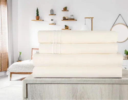 Vista 7 de Elif - Juego de sábanas de tamaño individual, microfibra cepillada, súper suave y de fácil cuidado, juego de sábanas de 3 piezas con bolsillo