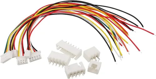 Vista 5 de Kit de conectores JST-PH de 0.079 in con cabezal de pin hembra de 0.079 in 2/3/4 pin vivienda adaptador adaptador kit de terminales