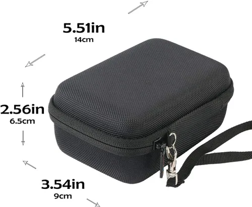 Vista 3 de Khanka Funda de viaje rígida de repuesto para impresora Instax Mini Liplay Hybrid/Instax Mini Link para cámara instantánea y smartphone