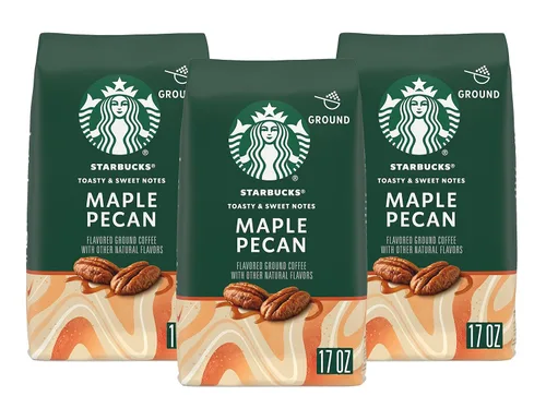 Vista 25 de Starbucks Café molido, café caliente o helado con sabor, caramelo, 11 oz