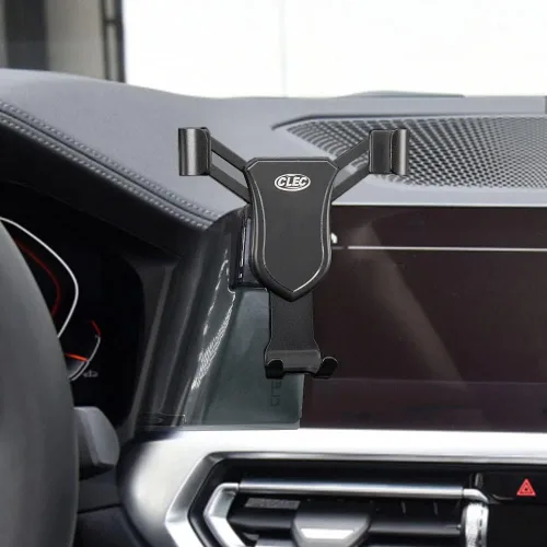 Vista 10 de Soporte de teléfono de coche para BM-W 2-Series 2014-2021 y 3-Series 2014-2019 y 4-Series 2014-2020, soporte para teléfono celular compatible