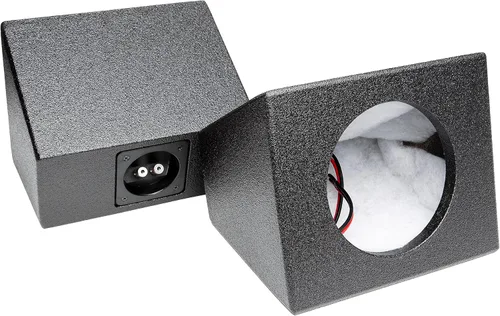 Vista 8 de Atrend Bbox Pro Audio Tuned 4 Way 6.5 - Cajas de altavoces de coche con forma de cuña y caja de altavoces para una gran calidad de sonido