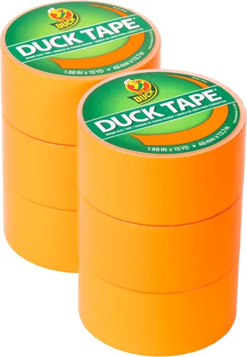 Vista 23 de Cinta adhesiva Duck Brand Duck de color, 6 rollos, Rosa bebé (240976_C)