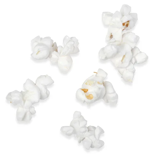 Vista 7 de Princeton Popcorn White Butterfly - Granos de palomitas de maíz sin casco, fácil de comer, maíz tierno para bebés, granos de palomitas de maíz sin