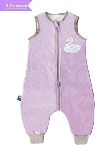 Vista 32 de Sincere Saco de dormir para bebé, primavera, otoño, cálido, saco de dormir para caminar con piernas, mantas de pijama, 6 meses a 4 años