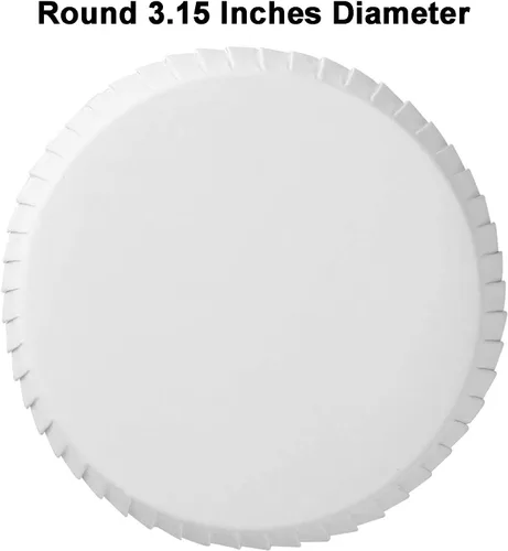 Vista 3 de KISSHAKE 100 fundas desechables de papel para tazas, tapa de taza caliente, tapa de bebida reciclada, cubierta de taza de café para cafetería