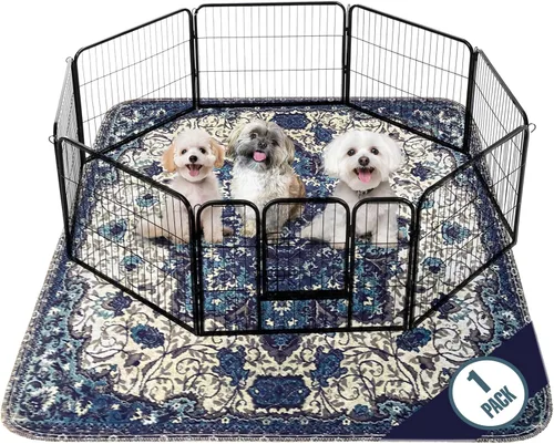 Vista 20 de PUPIBOO Almohadillas lavables para orina para perros y gatos - Almohadillas de entrenamiento para cachorros reutilizables súper absorbentes - 100%