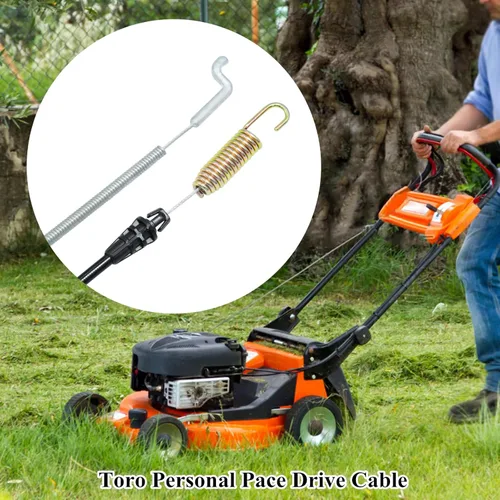 Vista 4 de Kimsion Cable de control de tracción 105-1844 para cortadoras de césped autopropulsadas Toro Recycler de 22 pulgadas de ritmo personal 20017, 20031