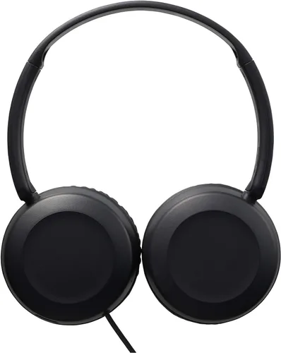 Vista 3 de JVC Auriculares ligeros en la oreja con sonido potente, control remoto integrado y micrófono para teléfonos inteligentes, HAS31MB (negro), mediano