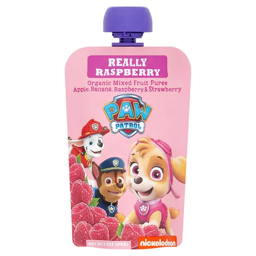 Vista 6 de Paw Patrol Bold Blueberry Organic Mixed Fruit Squeeze Pouch 3.5 oz (paquete de 10)