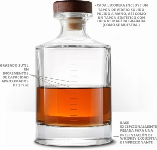 Vista 4 de Infinity Decanter para whisky