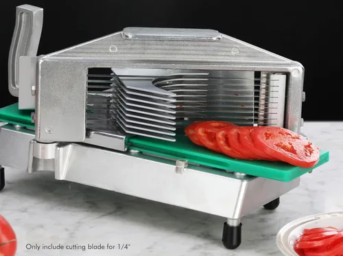 Vista 4 de New Star Foodservice 39887 Cuchilla de repuesto para rebanadora comercial de tomates, 1/4 pulgadas