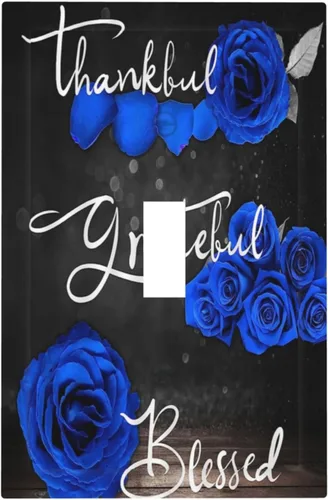 Vista 104 de Cubiertas de Tomacorriente 3D Árbol Morado 1 Gang Placa de Cubierta de Interruptor de Luz Dúplex Placas Decorativas de Pared Placa de Interruptor