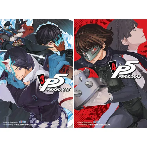 Vista 3 de Persona 5 Manga Set 9-book Vol. 1-9 by Hisato Murasaki