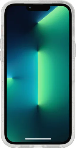 Vista 3 de OtterBox Otter + POP Symmetry Series - Funda transparente para iPhone 13 Pro Max, polvo de estrellas (transparente/brillante)