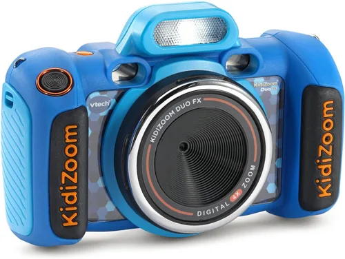 Vista 15 de Cámara VTech KidiZoom Duo FX para Niños, Cámaras Digitales Duales, Azul