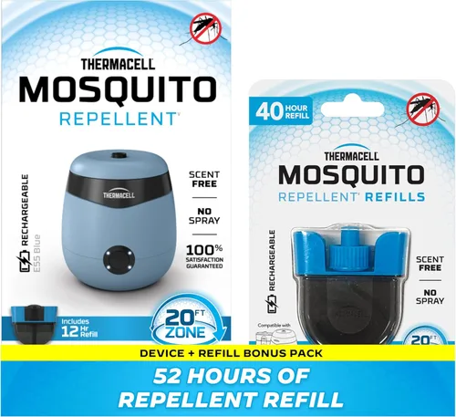 Vista 11 de Thermacell E-Series Rechargeable Mosquito Repeller with 20’ Mosquito Protection Zone; Bug Spray Alternative; Scent Free