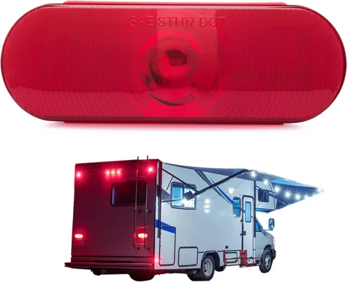 Lumitronics luces ovaladas de frenogiro traseras, 6"