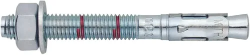 Sistemas de fijación de índices MTH – Paquete de 100 anclajes macho para altas cargas, homologado ETE Opción 7 Tornillo (revestimiento), AH06120