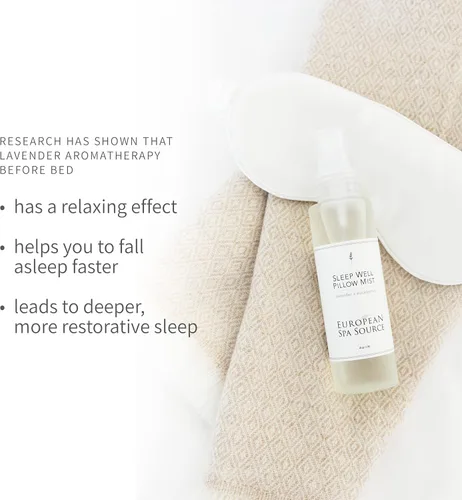 Vista 7 de European Spa Source Lemongrass + Eucalyptus ShowerSpa Mist & Lavender + Eucalyptus Pillow Mist Spray Bundle para aromaterapia, experiencia de spa