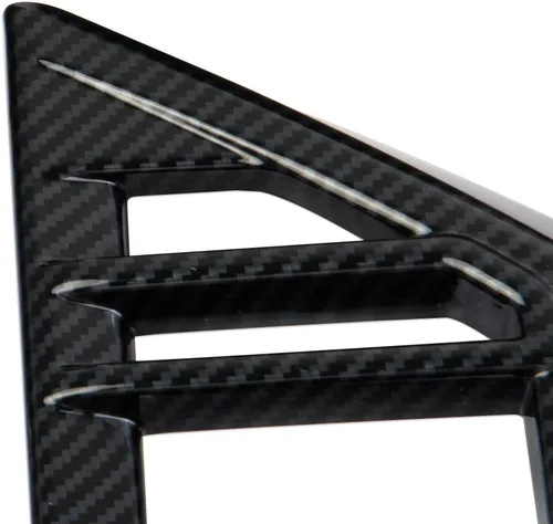 Vista 3 de Cubierta de salida de CA lateral de fibra de carbono para salpicadero, accesorios para Toyota Tundra 2022-2026 Sequoia 2023-2026