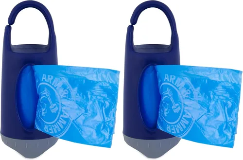 Vista 11 de Arm & Hammer Dispensador de bolsas para excrementos de perro con 30 bolsas de excremento de perro con bicarbonato de sodio activado, 9 x 14
