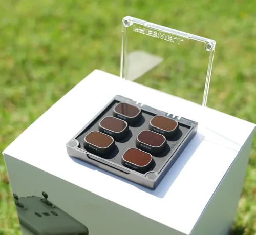 Vista 2 de Freewell All Day-6Pack ND16, ND32, ND64, ND128, ND256, ND1000 Compatible con Mini 4 Pro, Óptica de Color Neutral, Tecnología GimbalSafe