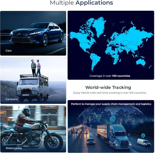 Vista 2 de Salind 01 4G - Versión 2026 - Rastreador GPS en tiempo real con cable (9-75 V) - Dispositivo GPS de seguimiento de automóvil con notificación