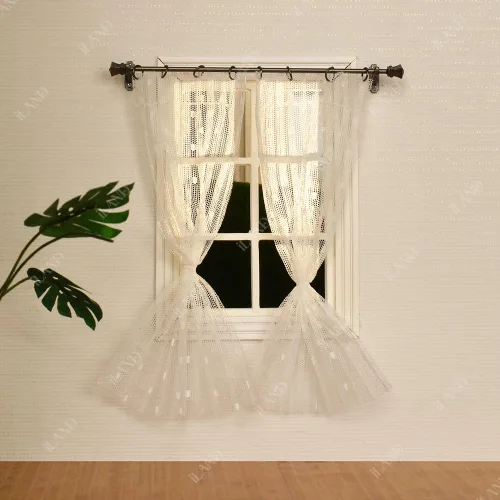 Vista 7 de iLAND Accesorios para casa de muñecas a escala 1/12, decoración de casa de muñecas de mini barras de cortina, perchas de cocina para casa de muñecas