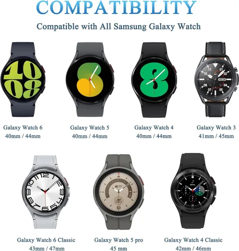 Vista 2 de Cable de carga compatible con cargador de reloj Samsung Galaxy, cable de carga USB tipo C para Samsung Galaxy Watch 7/6/5/5 Pro/Watch 4/4