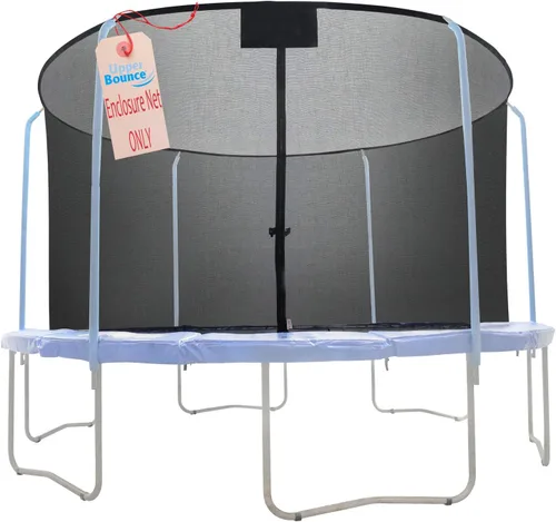 Vista 8 de Machrus Upper Bounce Trampoline Net Replacement for Top-Ring Flex Enclosure System, Tear and Weather-Resistant, Lightweight, Foldable