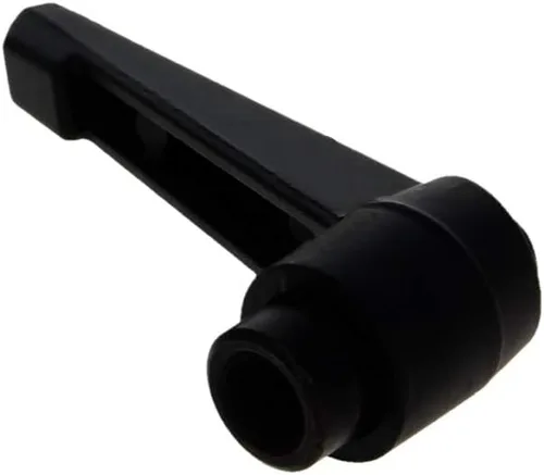 Vista 2 de Othmro 1 manija de palanca de sujeción con rosca M10, palanca de trinquete de botón de aleación de aluminio, mango de bloqueo ajustable con perno