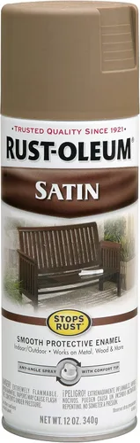 Vista 29 de Rust-Oleum 7776830 - Pintura en aerosol para prevención del óxido, 12 onzas, negro plano