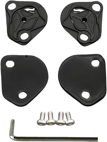 Vista 4 de BSTOP Pista GPRR Kit de pivote de repuesto para AGV Pista GPR, CORSA R placa base accesorios casco
