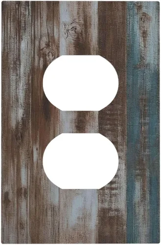 Vista 9 de Cubiertas de enchufe de pintura floral de grafiti de girasol abstracto, 1 palanca, 1 combinación basculante, placas de interruptor eléctrico, placa