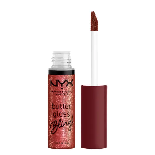Vista 10 de NYX MAQUILLAJE PROFESIONAL Brillo de mantequilla, brillo de labios no pegajoso, - Eclair (rosa)
