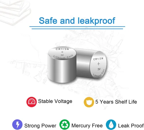 Vista 3 de SURPOWER CR1/3N 3V Batería de litio, paquete de 10 unidades 【5 años de garantía】