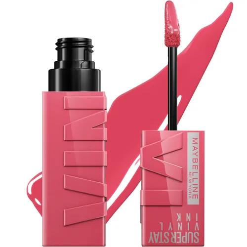 Vista 17 de Maybelline SuperStay Vinyl Ink - Labial líquido de larga duración, sin transferencia, color altamente pigmentado y brillo instantáneo, modelo Lippy