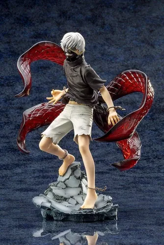 Vista 3 de Tokyo Ghoul Ken Kaneki awakened Ver. ArtFX estatua de J, Kotobukiya