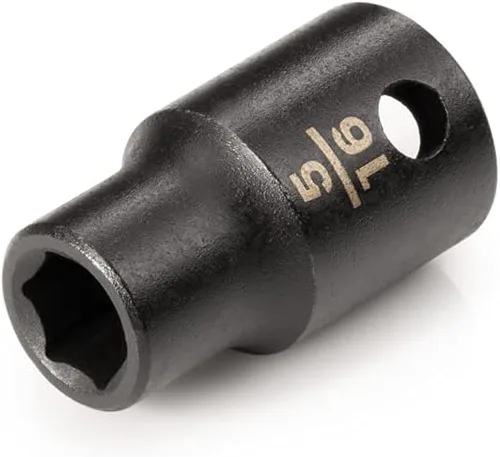 Vista 67 de TEKTON Zócalo de impacto de 6 puntos semiprofundo de 3/8 pulgadas x 1 pulgada SID14025