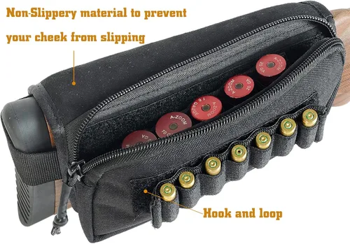 Vista 4 de Soporte para mejillas Buttstock diseñado para escopeta y carcasa de rifle