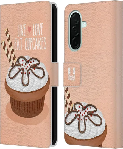 Vista 115 de Head Case Designs Assortment Cupcakes Happiness Leather Wallet Case Compatible with Samsung Galaxy A07 4G Surtido