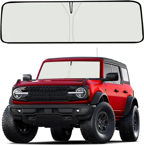 Vista 14 de Parasol para parabrisas mejorado para Chevrolet Camaro 2016-2024, visera plegable para parabrisas que bloquea los rayos UV