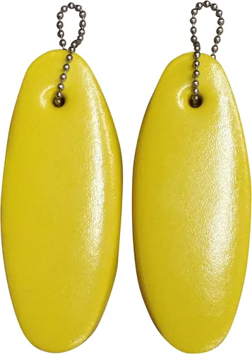 Vista 6 de Llavero flotante JUMBO cubierto con vinilo, hecho en EE.UU.