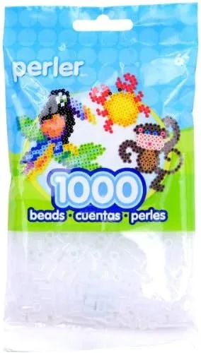 Perler Fun Fusion Beads 1000/Pkg-Clear