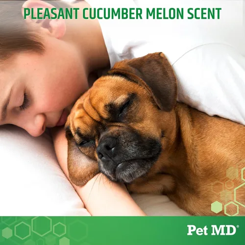 Vista 7 de Pet MD Spray corporal para perros y gatos – Perfume desodorizante para perros que reduce la estática y elimina el olor – Spray de colonia
