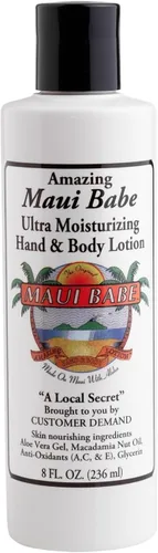 Maui Babe Loción hidratante para manos y cuerpo, 8 onzas líquidas